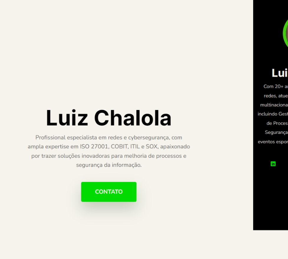 Luiz Chalola Cybersegurança